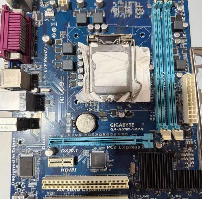 Gigabyte GA-H61M-S2PH CPU H61 1155 PCI