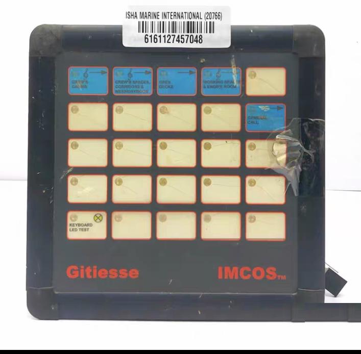 Gitiesse IMCOS Marine Ship Communication System Control Panel Remote
