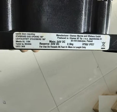 Glamox UL1104 24V DC 2 5kg IPX6 IPX7 65 LED