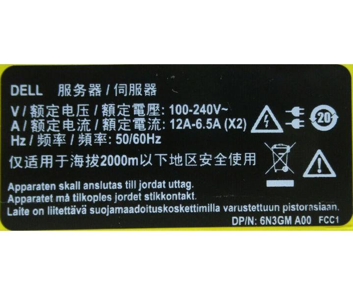 6-Core E5-2640 R720xd G100 5GHz 96GB
