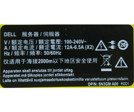 6-Core E5-2640 R720xd G100 5GHz 96GB