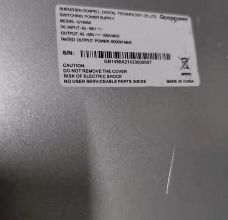 Gospel     G1458A 42-58V   6000W