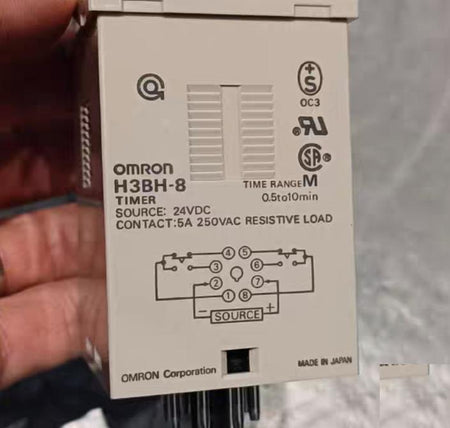 H3BH-8 0 5 10S 110VAC 8 H3BH-8 0 5 10m 24VDc 1 9 100