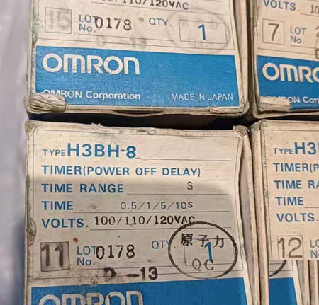 H3BH-8 0 5 10S 110VAC 8 H3BH-8 0 5 10m 24VDc 1 9 100