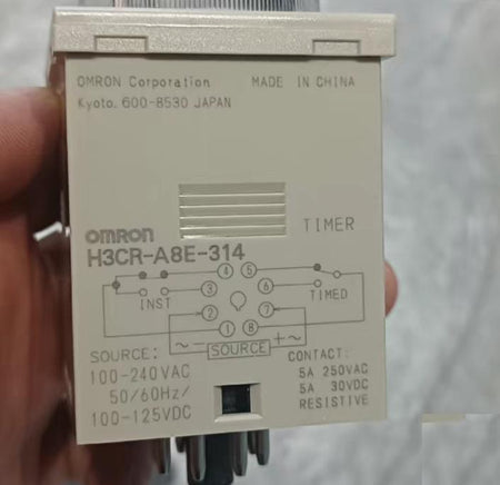 H3CR-A8E 2 H3CR-A8E-TF 1 H3CR-A8E-314 1 100-240V 130