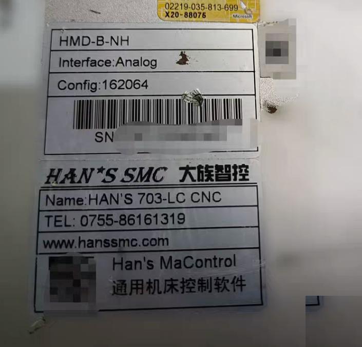 HAN S 703-LC CNC HMD-B-NH Analog 162064 2