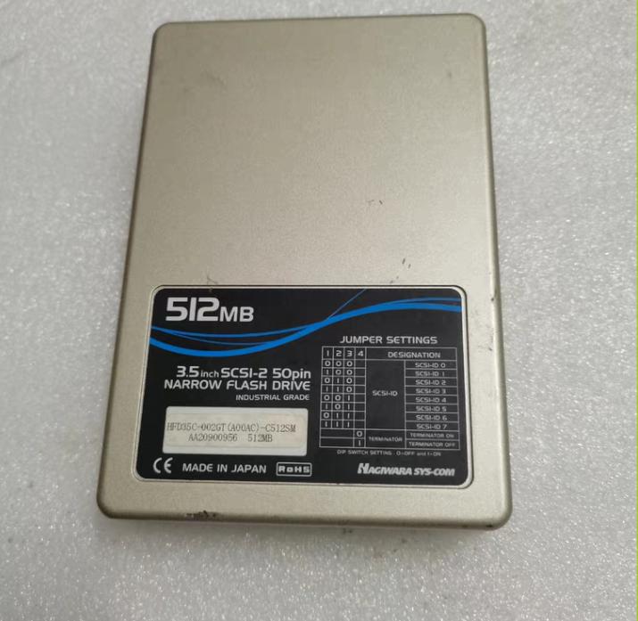 HFD35C-002GT-C512SM    Hagiwara50 SCSI 512MB  3 5