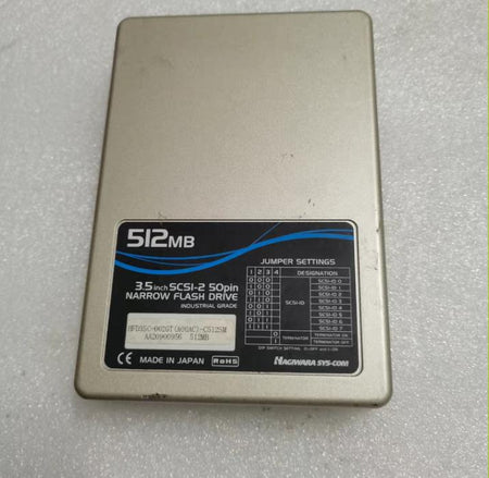 HFD35C-002GT-C512SM    Hagiwara50 SCSI 512MB  3 5