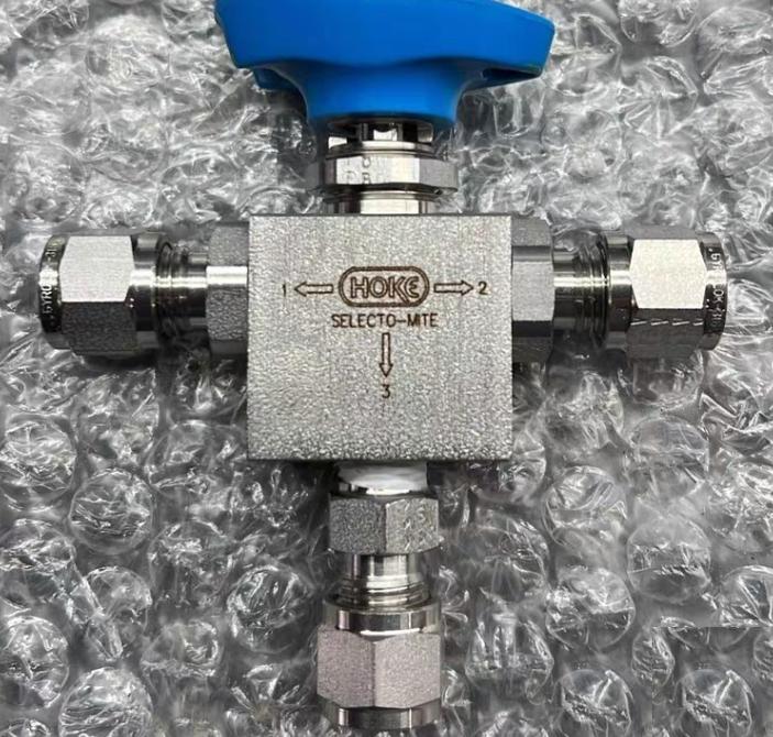 HOKE 7177G4Y VALVE BALL 3-WAY 1 4 OD GYROLOK 316 SS