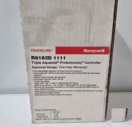 HONEYWELL R8182D 1111 Tradeline Aquastat