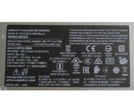 12-Bay DL380 GEN10 6226R 96GB