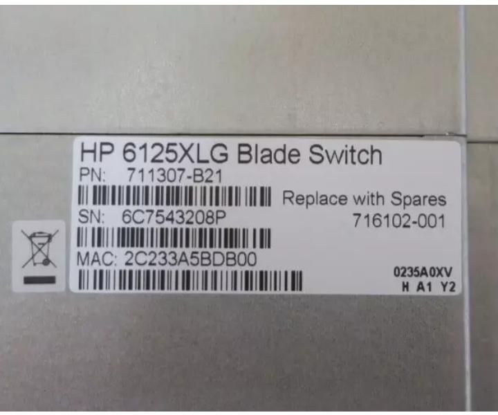 716102-001 711307-B21 6125XLG 40Gb 10Gb