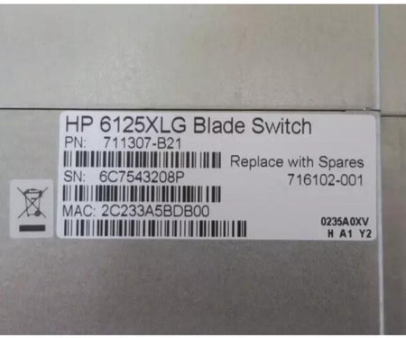 716102-001 711307-B21 6125XLG 40Gb 10Gb