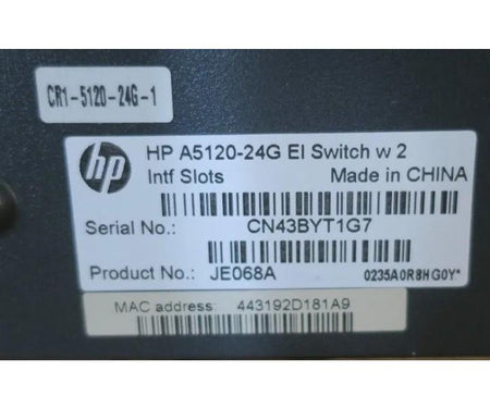 A5120-24G JE068A
