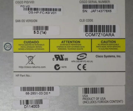 12-Port c-Class 9124e 4Gbs