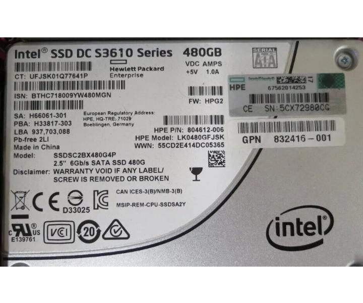 E5-2630v3 26-Bay DL380 DDR4 96TB