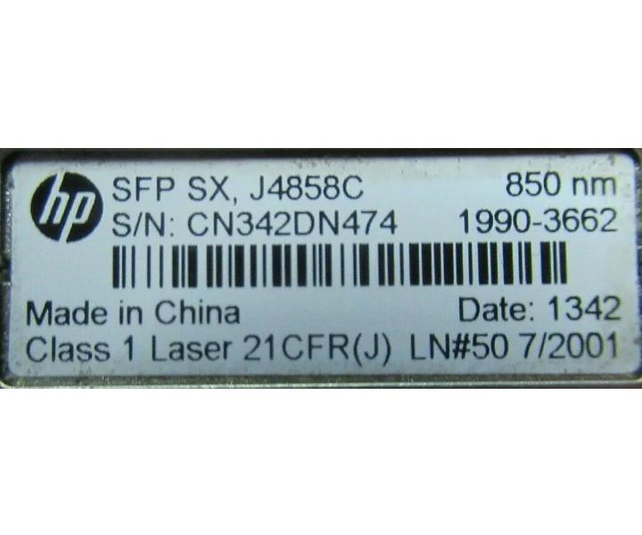1000Base-SX X121 550m 850nm J4858C