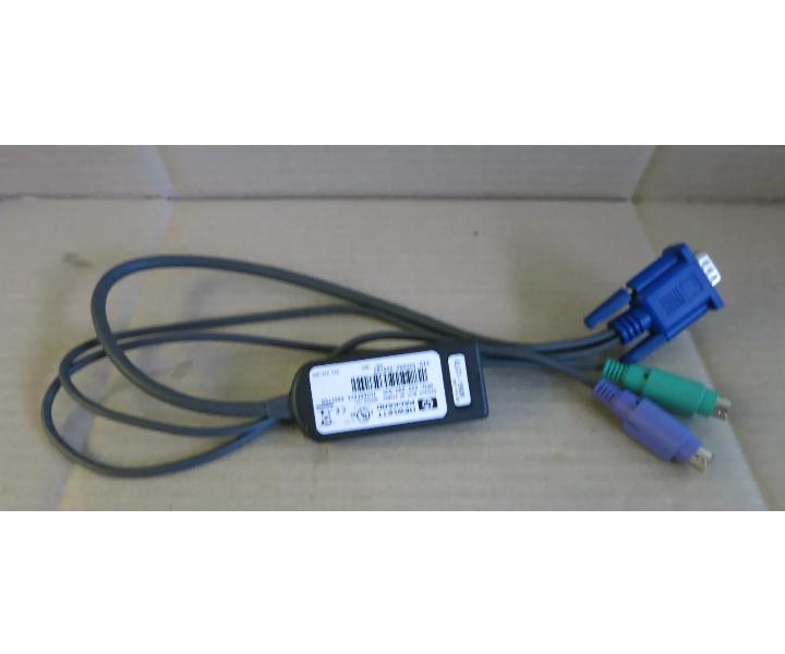 KVM Switchbox - PS2 HPs 396632-001 Console 520-290-505 Adapter Interfa ...
