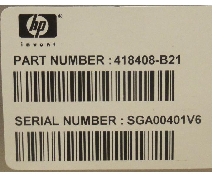 517354-001 399049-001 418800-B21 MSA70 600GB