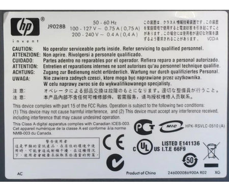 1800-24G 24-Ports 100Mbps J9028B