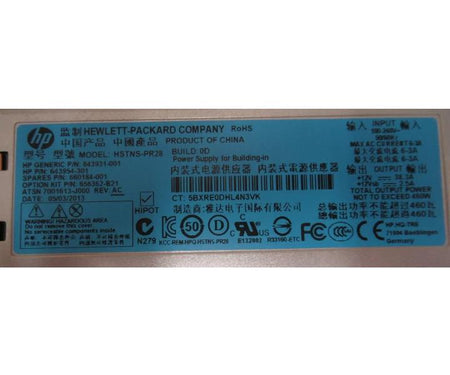 660184-001 460W 80Plus