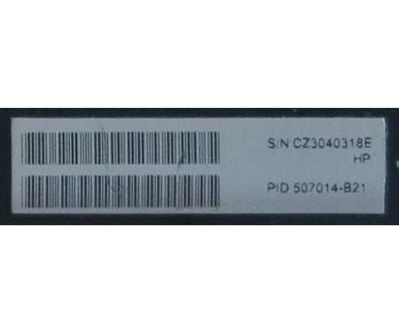 C7000 BL460c L5520 26Ghz 64GB