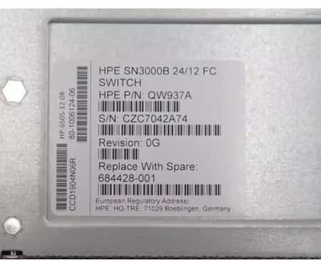 24-Port 12-Active SN3000B 16Gb QW937A