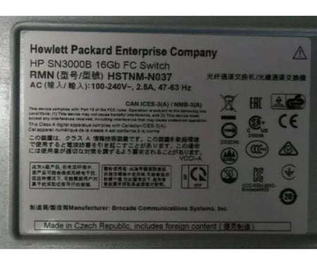 24-Port SN3000B QW938A 16Gb