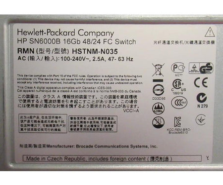 48-Port 24-Port SN6000B 16Gb QK753B