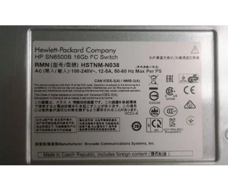 96-Port 72-Port SN6500B 16Gb C8R45A