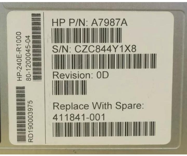 411841-001 HP-240E-R1000 A7987A