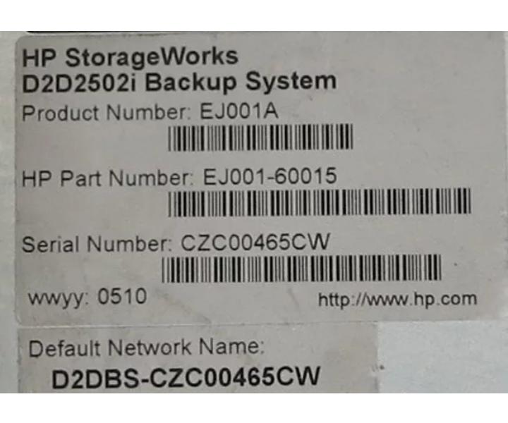 EJ001-60015 D2D2502i EJ001A