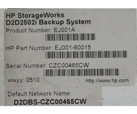 EJ001-60015 D2D2502i EJ001A