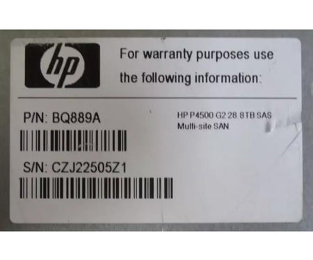 P4500 E5520 33GHz 11x600GB