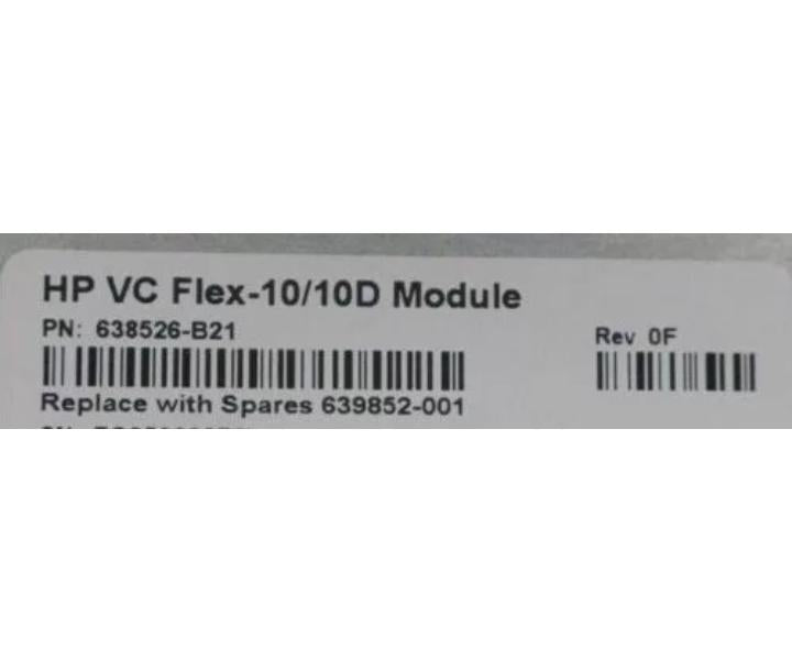 Flex-10 638526-B21 639852-001 C3000 C7000
