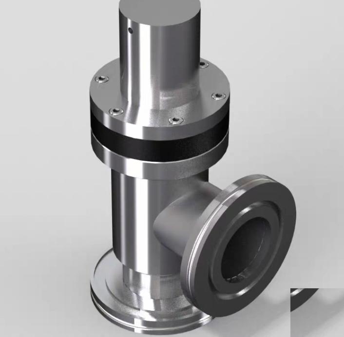 HTC AV-ISO63-P2 AVB-ISO63-P2 Specifications Polished 304 stainless steel body 3 4 8inch port ODs 4 6 5 kg cm2 operating air pressure Bakeable to 150 CViton Seal Bonnet 10E-9 Torr vacuum rating ISO flange