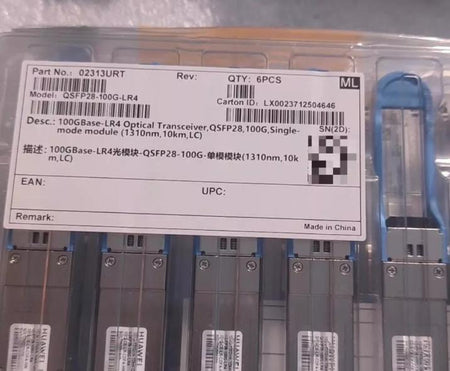 QSFP28-100G-LR4 02313URT 1310nm 10km