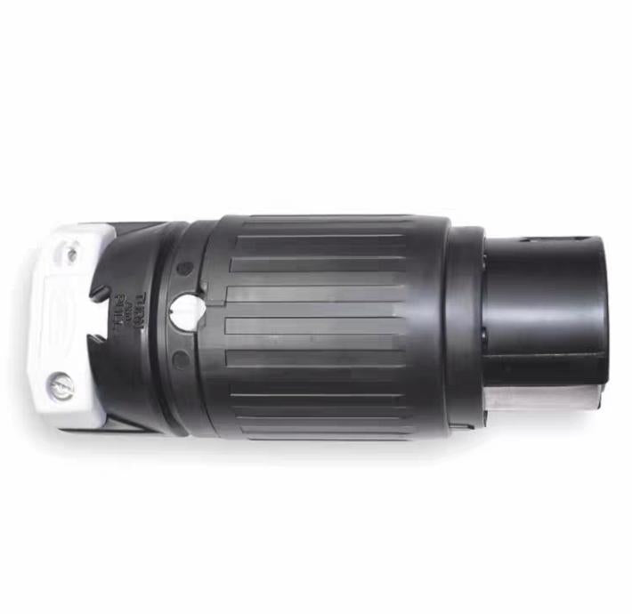 HUBBELL CS6364C CS6365C Hubbell Wiring Device-Kellems CS6364C Twist Locking Receptacle 50A 125 250V 3 Pole 4 Wire Nylon Insulgrip Series