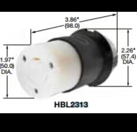 HUBBELL HBL2310 HBL2311 HBL2313 HBL2316 20A 125V