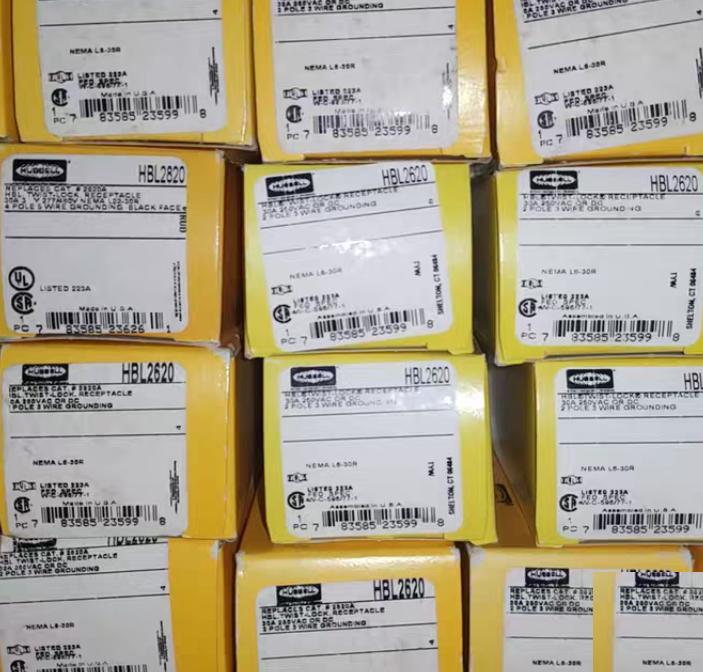 HUBBELL HBL2620 HBL2621 HBL2623 HBL2625 HBL2626 30A 250V XYNEMA L6-30 TWIST-LOCK