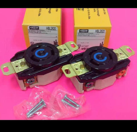HUBBELL HBL2620 HBL2621 HBL2623 HBL2625 HBL2626 30A 250V XYNEMA L6-30 TWIST-LOCK