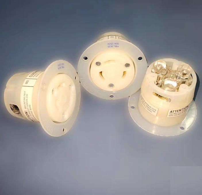 HUBBELL HBL2620 HBL2621 HBL2623 HBL2625 HBL2626 30A 250V XYNEMA L6-30 TWIST-LOCK