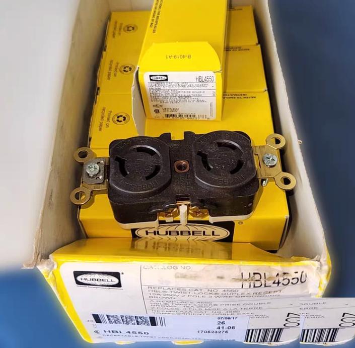 HUBBELL HBL4570C HBL4579CHBL4586C HBL4550 5 15A 250V