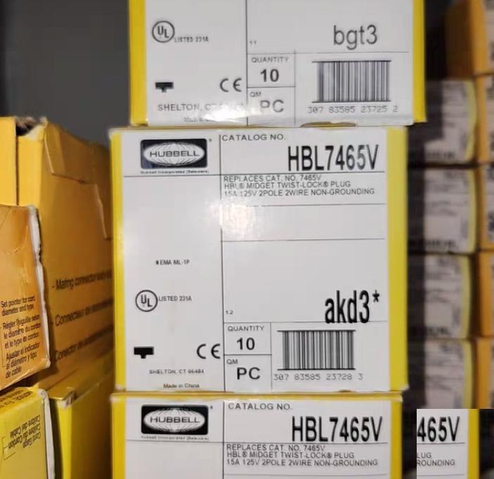 HUBBELL HBL7593 HBL7594 HBL7595 HBL7594V HBL7596 HBL7464V HBL7465V HBL7466 HBL7467 7485 Midget Twist-Lock ML-1 ML-2