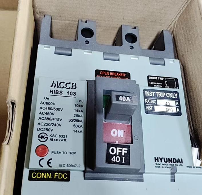HYUNDAI MCCB HIBS 103 40A