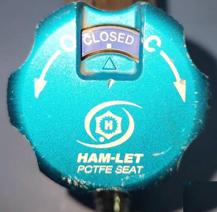 Ham-Let UCV HMB1-4VKLRLR-GM4GF4GF4 Ultra Clean Diaphragm Valve 5