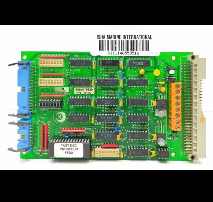 Hernis Scan Systems Prosecur Keyboard Card 250 29-3992-P3