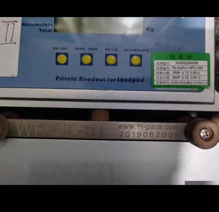 Hi-Pace WH-CL-5T KG LB 3