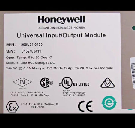 Honeywell 900U01-0100
