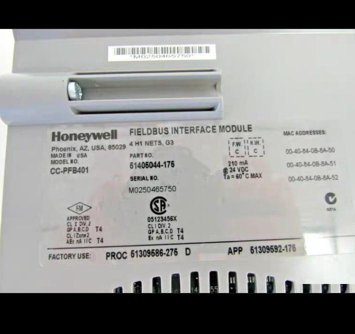 Honeywell CC-PFB401 51405044-175